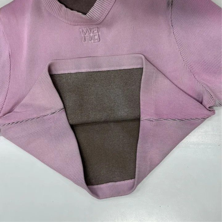 Alexander Wang Alexander Wang Pink Short Sleeve T-Shirt for Women 0079 Size M / US 6-8 / IT 42-44 - 7 Thumbnail