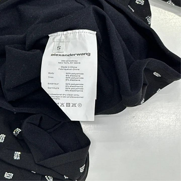Alexander Wang Alexander Wang Black Long Sleeve Turtleneck 0079 Size S / US 4 / IT 40 - 2 Thumbnail