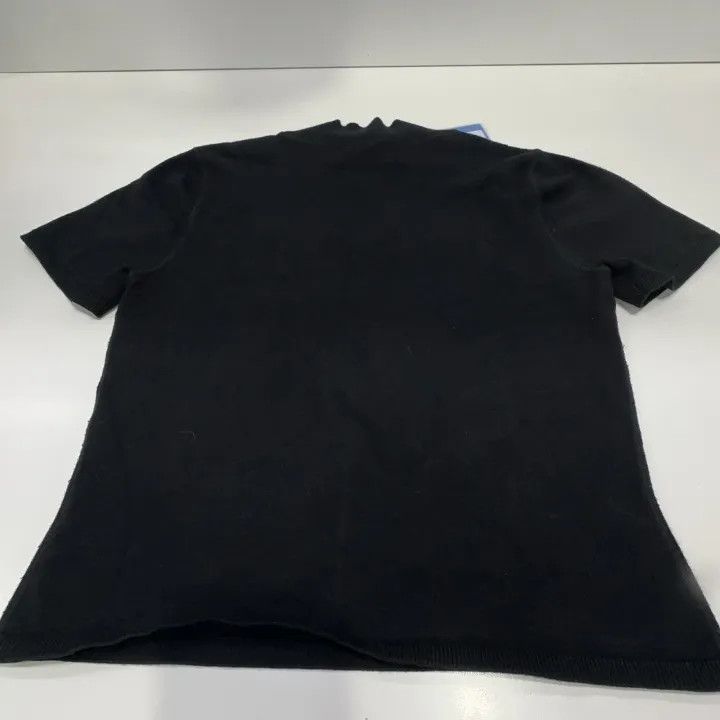 Alexander Wang Logo Knit Short Sleeve Top 0079