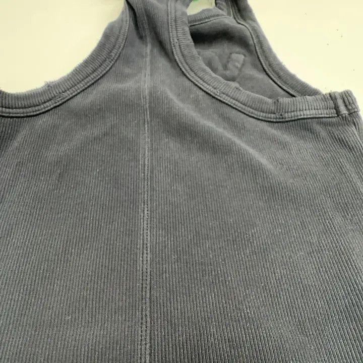 Alexander Wang Alexander Wang Black Sleeveless Dress with Logo 0079 Size XS / US 0-2 / IT 36-38 - 5 Thumbnail