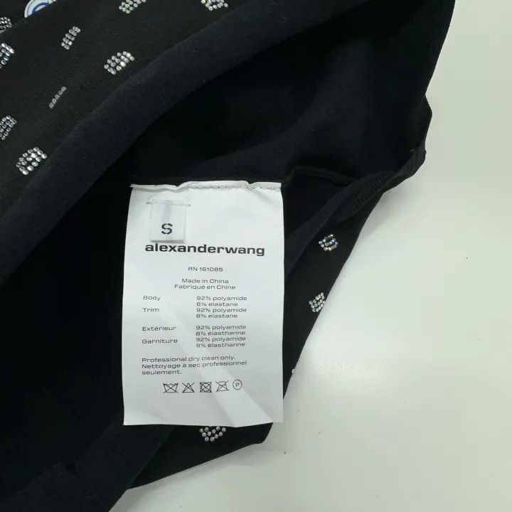 Alexander Wang Alexander Wang SS23 Short Sleeve Crystal Tee 0079 Size S / US 4 / IT 40 - 5 Thumbnail