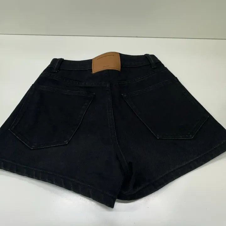 Alexander Wang Alexander Wang High-Waisted Denim Shorts for Women 0079 Size 25" / US 0 / IT 36 - 10 Thumbnail