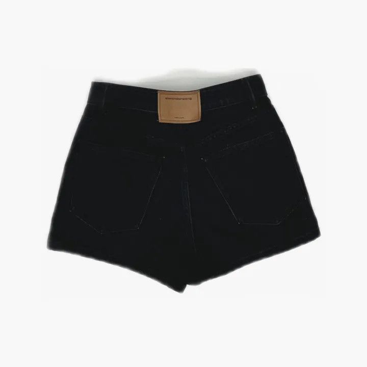 Alexander Wang Alexander Wang High-Waisted Denim Shorts for Women 0079 Size 25" / US 0 / IT 36 - 3 Thumbnail