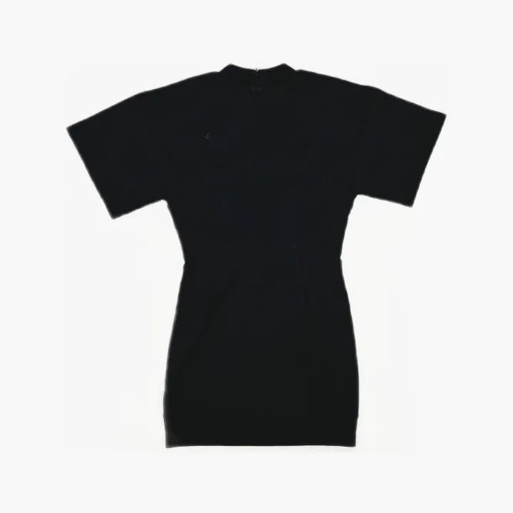 Alexander Wang Alexander Wang Black Pocket Design Short Sleeve Dress 0079 Size S / US 4 / IT 40 - 3 Thumbnail