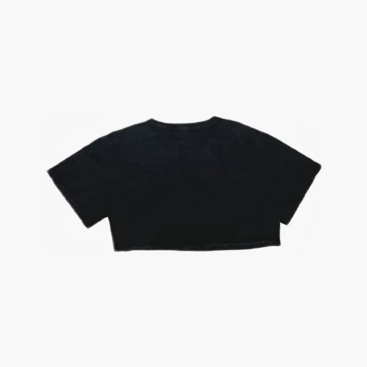Alexander Wang Alexander Wang SS20 Logo Crop T-shirt for Women 0079 Size L / US 10 / IT 46 - 3 Thumbnail
