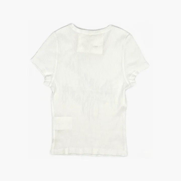 Alexander Wang Alexander Wang Crystal Embellished Short Sleeve T-Shirt 0079 Size M / US 6-8 / IT 42-44 - 3 Thumbnail