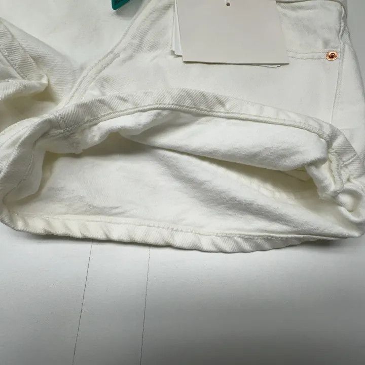 Alexander Wang Alexander Wang Women's High-Waisted White Shorts 0079 Size 25" / US 0 / IT 36 - 8 Thumbnail