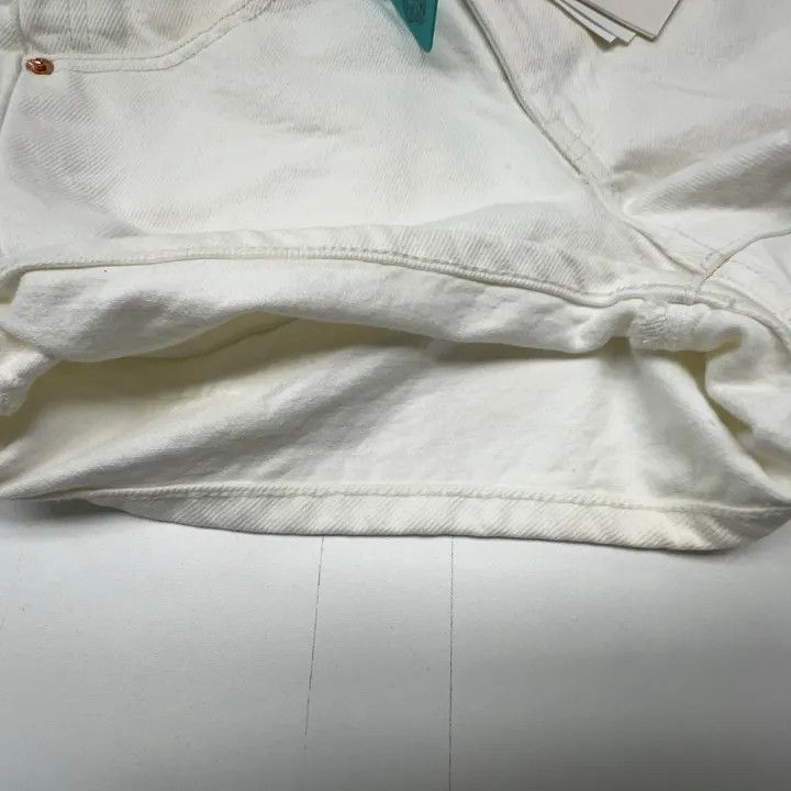 Alexander Wang Alexander Wang Women's High-Waisted White Shorts 0079 Size 25" / US 0 / IT 36 - 7 Thumbnail