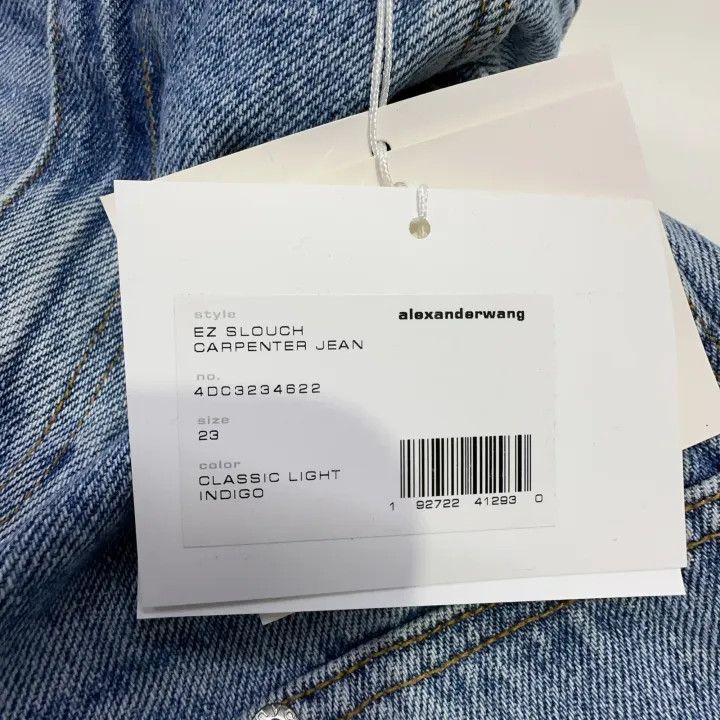 Alexander Wang Alexander Wang Vintage Casual Denim Pants for Women 0079 Size 23" - 4 Thumbnail