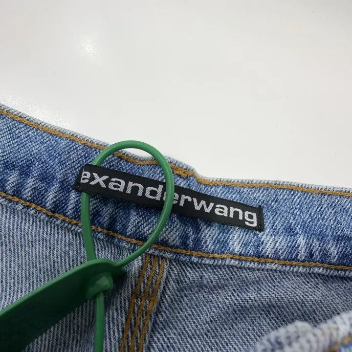 Alexander Wang Alexander Wang Vintage Casual Denim Pants for Women 0079 Size 23" - 6 Thumbnail