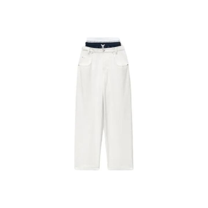 Alexander Wang Alexander Wang Pre-Styled Straight Leg Jeans 0079 Size 29" - 2 Thumbnail