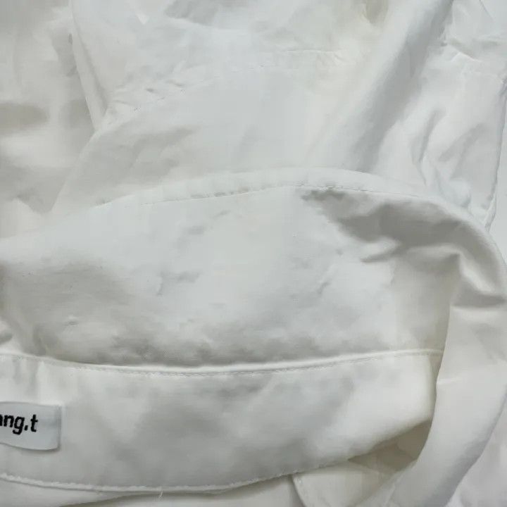 Alexander Wang Alexander Wang White Long Sleeve Shirt 0079 Size S / US 4 / IT 40 - 15 Thumbnail