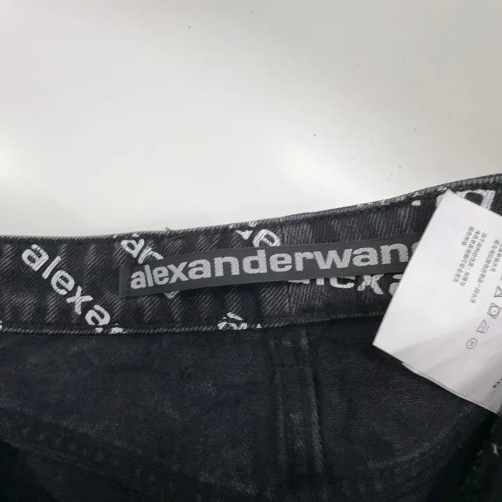 Alexander Wang Alexander Wang Logo Shorts for Women, Black 0079 Size 26" / US 2 / IT 38 - 6 Thumbnail