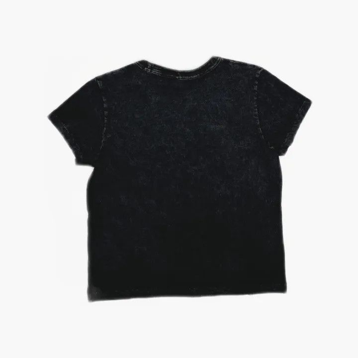 Alexander Wang Alexander Wang Black Gray Distressed Short Sleeve T-shirt 0079 Size XS / US 0-2 / IT 36-38 - 3 Thumbnail