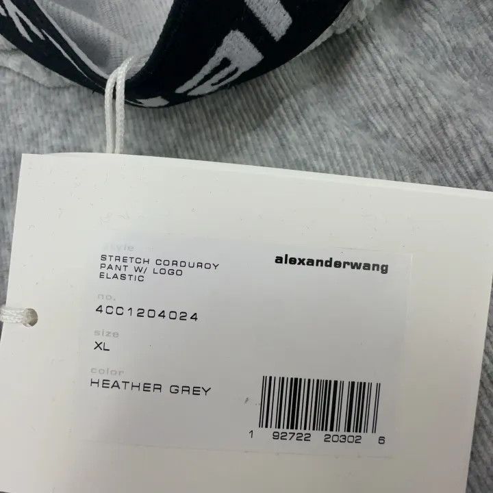 Alexander Wang Alexander Wang Heather Gray Casual Pants for Women 0079 Size 32" / US 10 / IT 46 - 3 Thumbnail