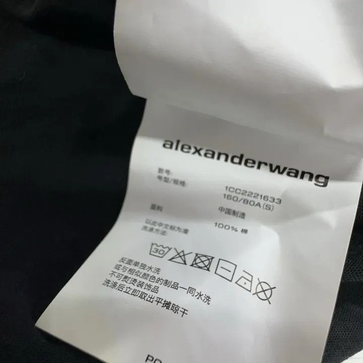 Alexander Wang Alexander Wang SS20 Acid Wash Short Sleeve T-Shirt 0079 Size S / US 4 / IT 40 - 6 Thumbnail