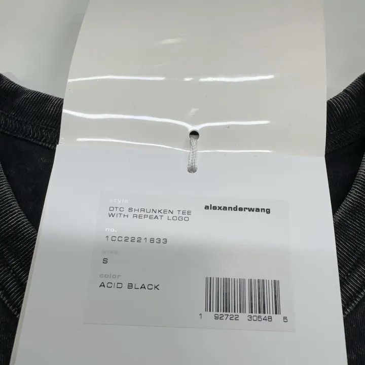 Alexander Wang Alexander Wang SS20 Acid-Washed Short Sleeve Tee 0079 Size S / US 4 / IT 40 - 7 Thumbnail