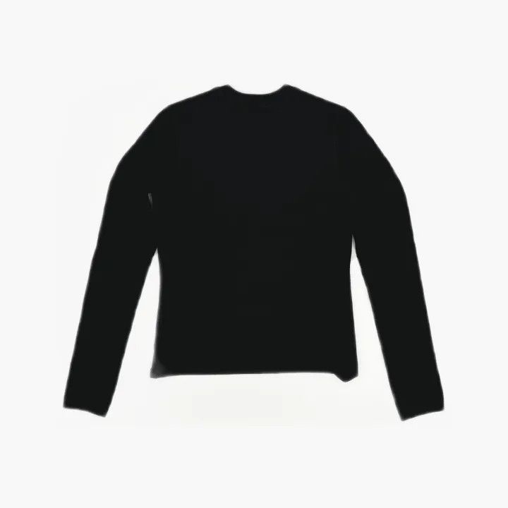 Alexander Wang Alexander Wang Black Long Sleeve T-shirt for Women 0079 Size S / US 4 / IT 40 - 3 Thumbnail