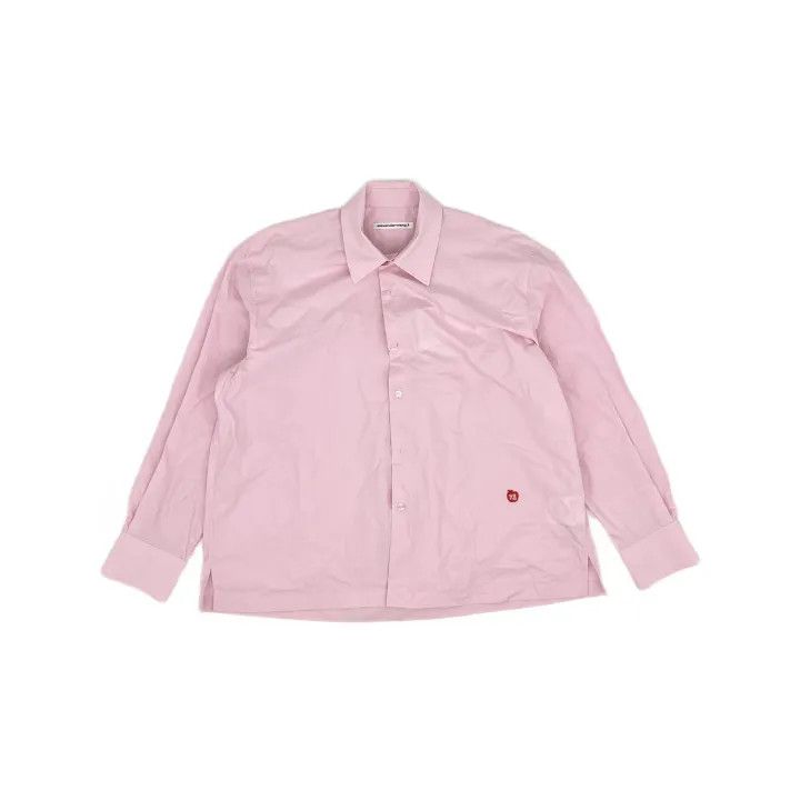 Alexander Wang Alexander Wang Pink Cotton Long Sleeve Shirt 0079 Size S / US 4 / IT 40 - 2 Thumbnail