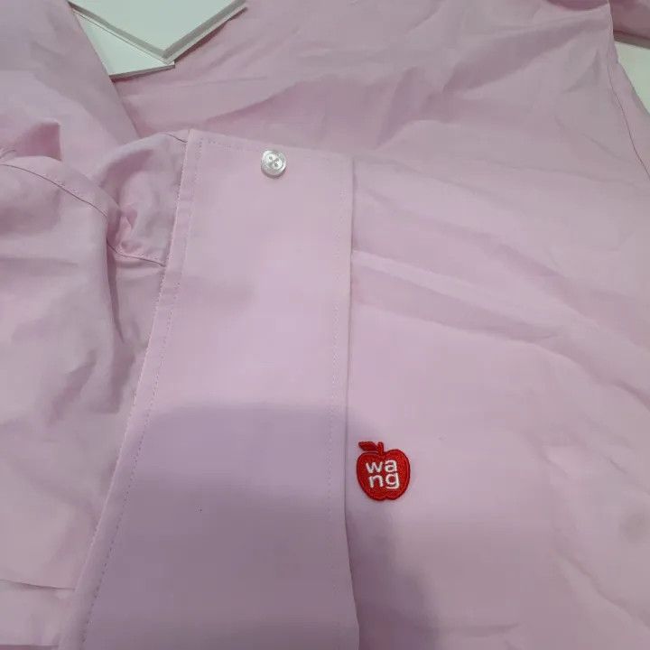 Alexander Wang Alexander Wang Pink Cotton Long Sleeve Shirt 0079 Size S / US 4 / IT 40 - 8 Thumbnail