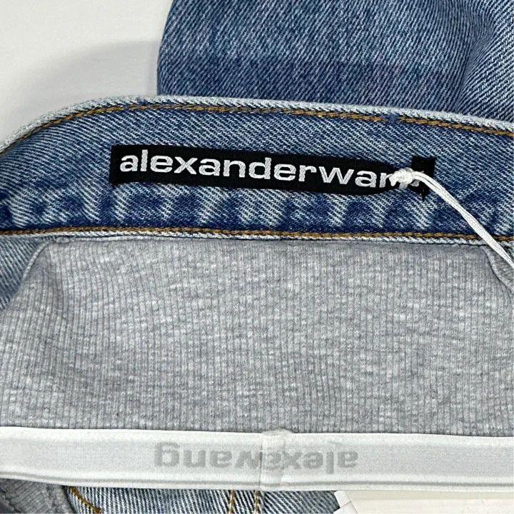 Alexander Wang Alexander Wang FW23 Blue Wide-Leg Denim Pants 0079 Size 25" / US 0 / IT 36 - 3 Thumbnail