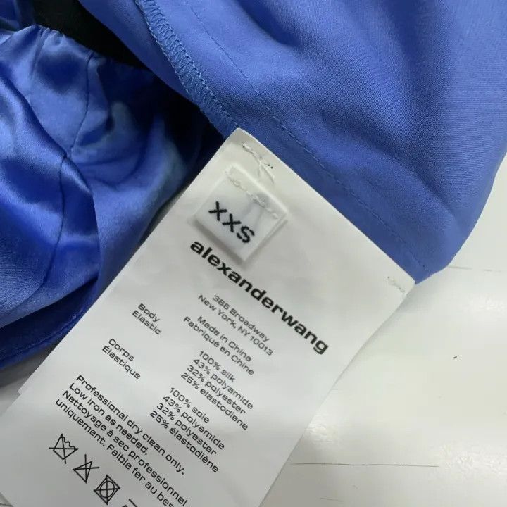 Alexander Wang Alexander Wang SS22 Satin Logo Pants for Women 0079 Size 22" - 4 Thumbnail