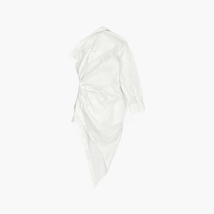 Alexander Wang Alexander Wang Asymmetrical Long Sleeve Shirt 0079 Size S / US 4 / IT 40 - 3 Thumbnail