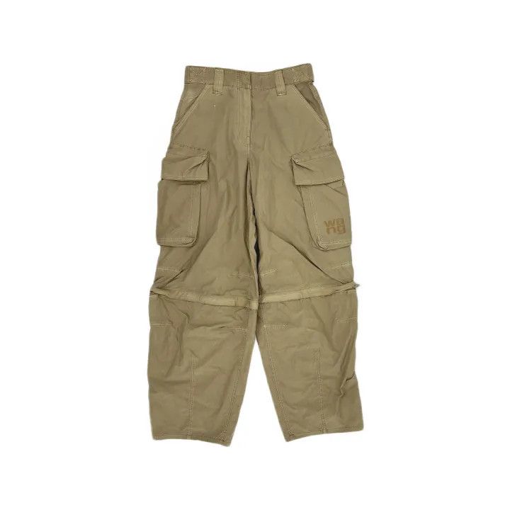 Alexander Wang Alexander Wang Khaki Casual Loose Cargo Pants 0079 Size 22" - 2 Thumbnail