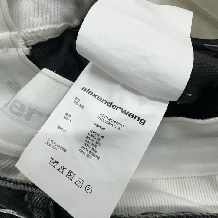 Alexander Wang Alexander Wang SS22 Fitted Gray Denim Pants 0079 Size 24" / US 00 / IT 34 - 5 Thumbnail