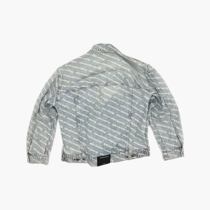 Alexander Wang Alexander Wang Blue Draped Back Jacket 0079 Size S / US 4 / IT 40 - 3 Thumbnail