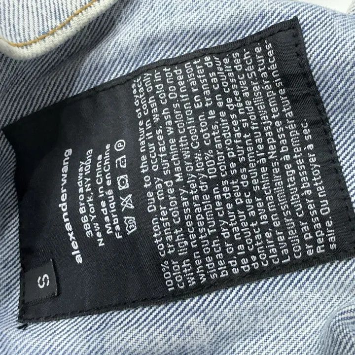 Alexander Wang Alexander Wang Blue Draped Back Jacket 0079 Size S / US 4 / IT 40 - 5 Thumbnail