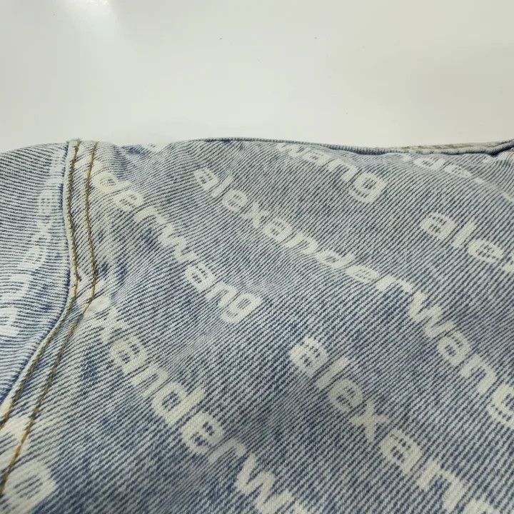 Alexander Wang Alexander Wang Blue Draped Back Jacket 0079 Size S / US 4 / IT 40 - 7 Thumbnail