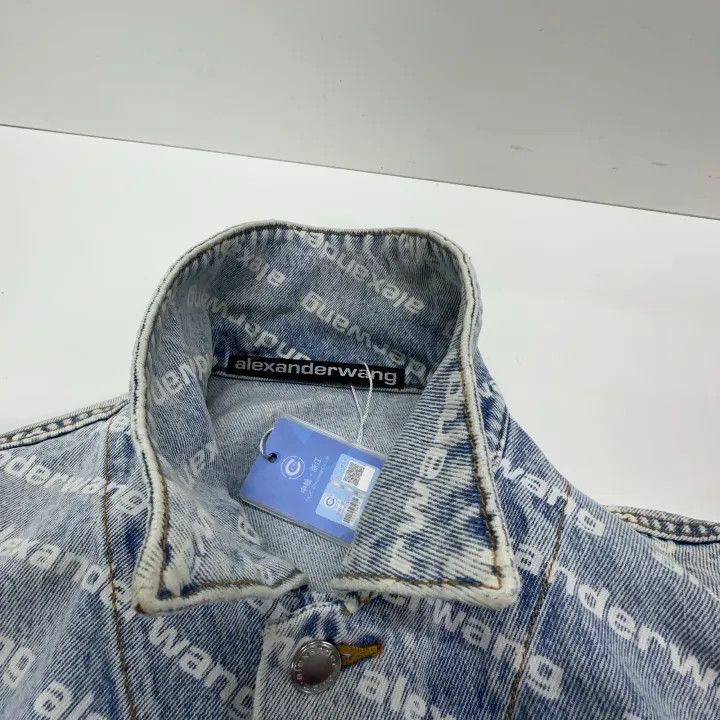 Alexander Wang Alexander Wang Blue Draped Back Jacket 0079 Size S / US 4 / IT 40 - 6 Thumbnail
