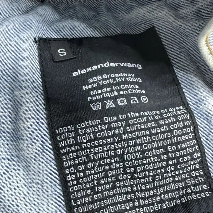 Alexander Wang Alexander Wang Blue Draped Back Jacket 0079 Size S / US 4 / IT 40 - 4 Thumbnail