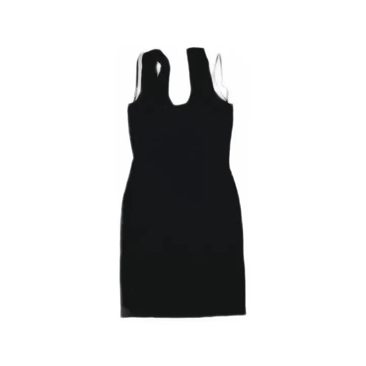 Alexander Wang Alexander Wang Minimalist Black U-Neck Dress 0079 Size S / US 4 / IT 40 - 2 Thumbnail