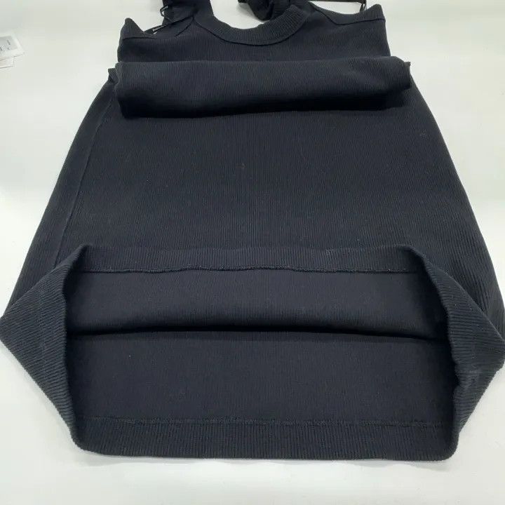 Alexander Wang Alexander Wang Minimalist Black U-Neck Dress 0079 Size S / US 4 / IT 40 - 10 Thumbnail