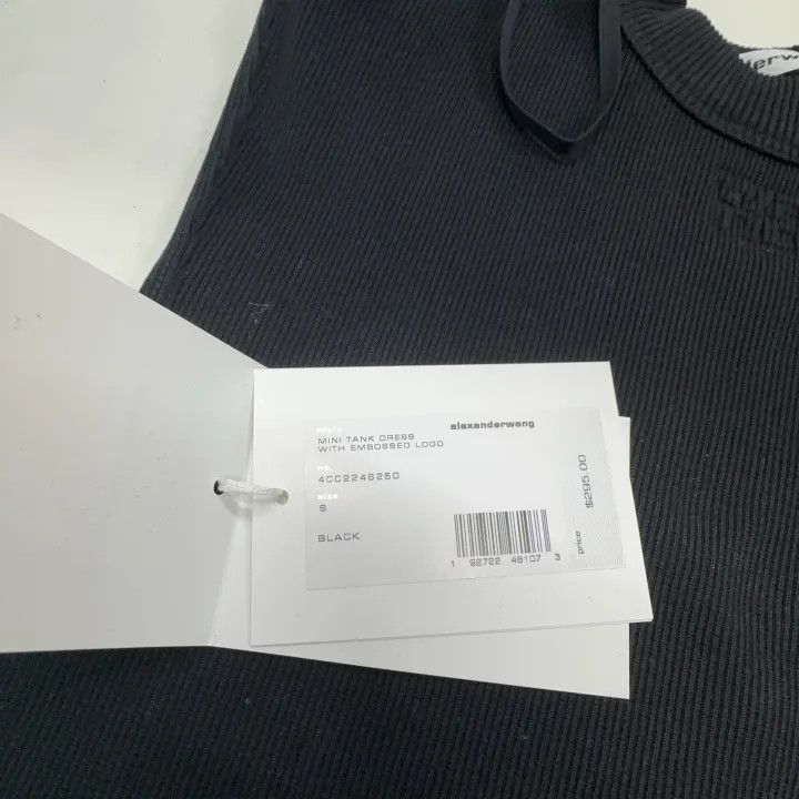 Alexander Wang Alexander Wang Minimalist Black U-Neck Dress 0079 Size S / US 4 / IT 40 - 4 Thumbnail