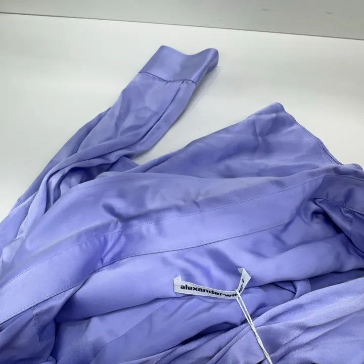 Alexander Wang Alexander Wang SS23 Button-Up Shirt in Blue 0079 Size S / US 4 / IT 40 - 6 Thumbnail