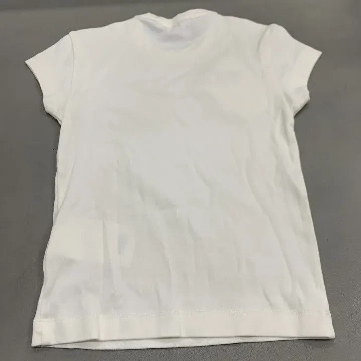 Alexander Wang Alexander Wang Logo Print Short Sleeve T-Shirt 0079 Size XS / US 0-2 / IT 36-38 - 2 Thumbnail