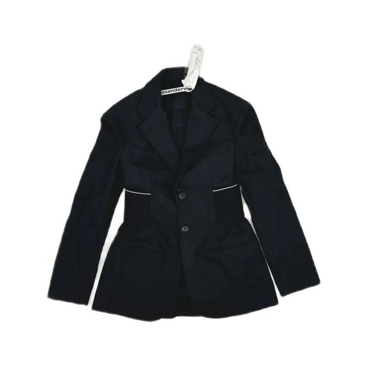 Alexander Wang Alexander Wang Black Long Sleeve Blazer 0079 Size S / US 4 / IT 40 - 2 Thumbnail