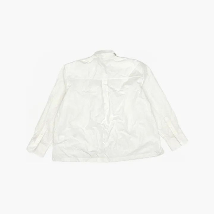Alexander Wang Alexander Wang White Button-Up Long Sleeve Shirt 0079 Size L / US 10 / IT 46 - 3 Thumbnail