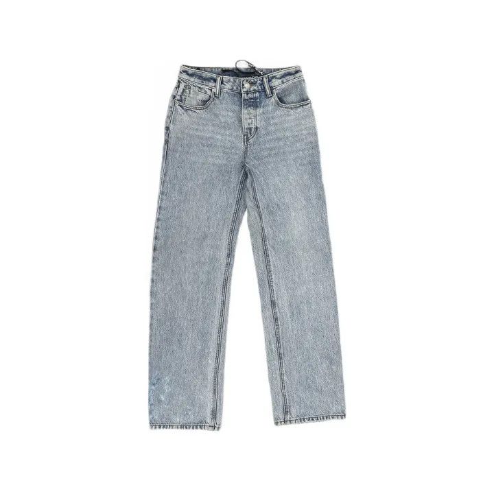 Alexander Wang Alexander Wang SS22 Cleanfit Denim Pants for Women 0079 Size 25" / US 0 / IT 36 - 2 Thumbnail