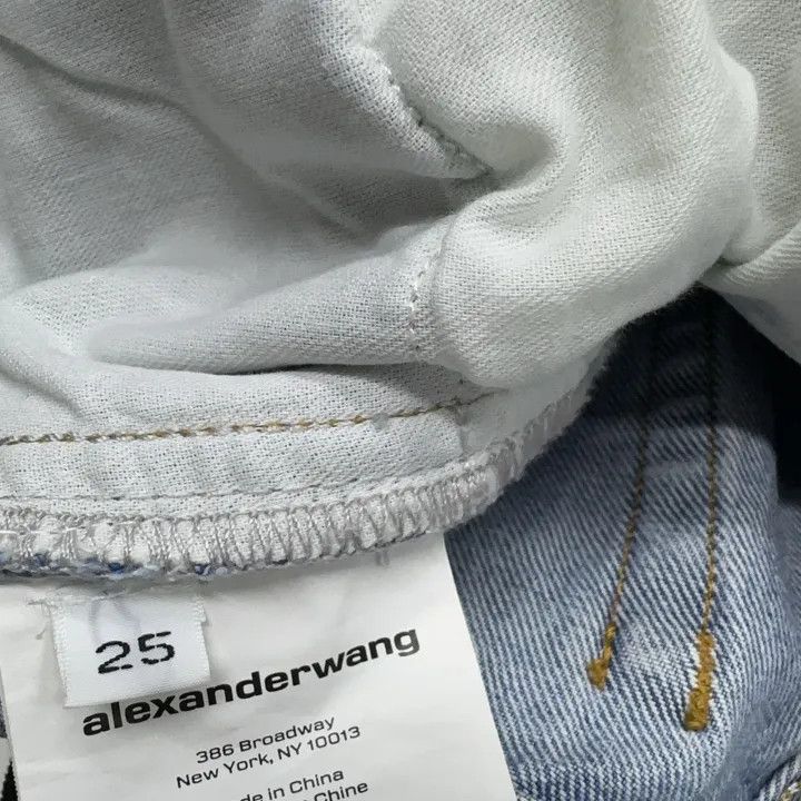Alexander Wang Alexander Wang SS22 Cleanfit Denim Pants for Women 0079 Size 25" / US 0 / IT 36 - 5 Thumbnail