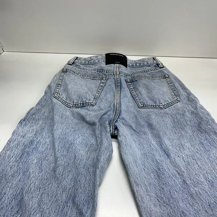 Alexander Wang Alexander Wang SS22 Cleanfit Denim Pants for Women 0079 Size 25" / US 0 / IT 36 - 13 Thumbnail