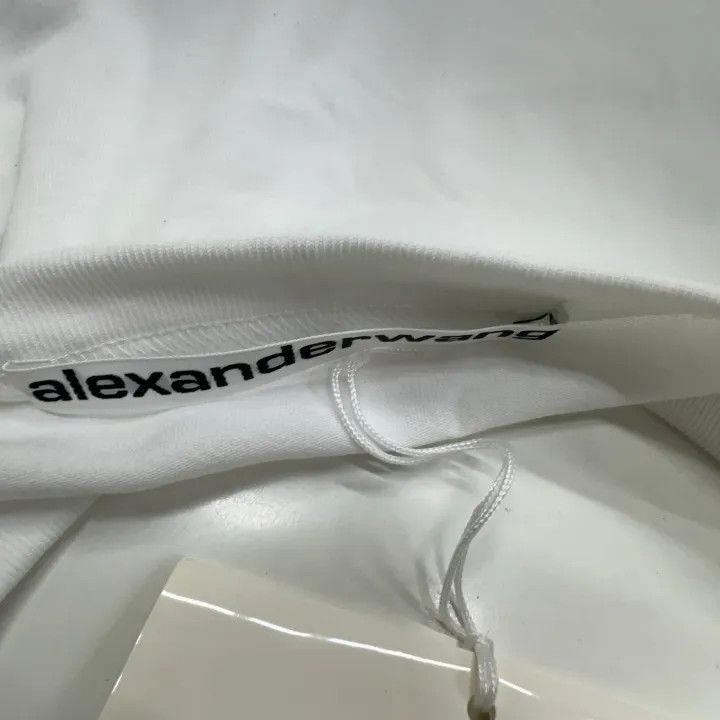 Alexander Wang Alexander Wang SS22 Logo Print T-Shirt for Women 0079 Size S / US 4 / IT 40 - 5 Thumbnail
