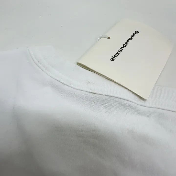 Alexander Wang Alexander Wang SS22 Logo Print T-Shirt for Women 0079 Size S / US 4 / IT 40 - 9 Thumbnail