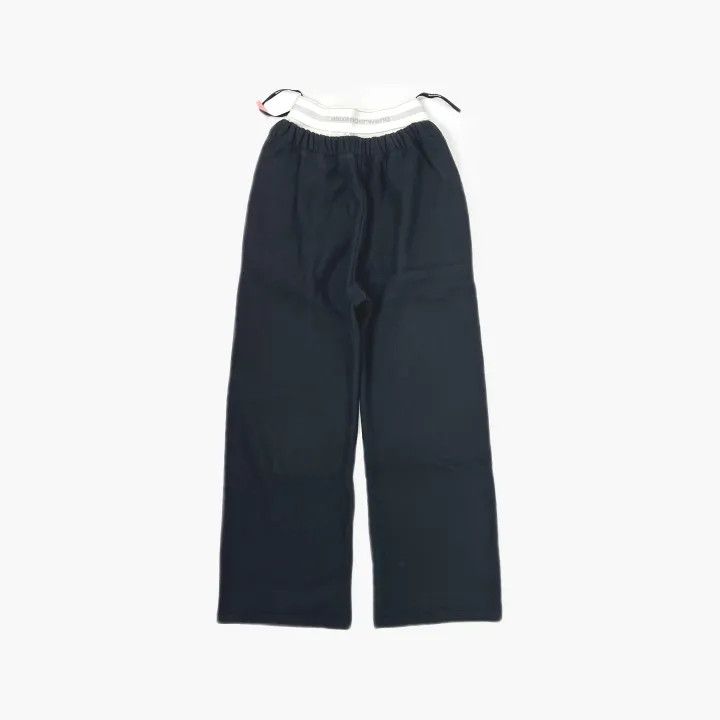 Alexander Wang Alexander Wang Wide Leg Sweatpants with Detachable Logo 0079 Size 22" - 3 Thumbnail