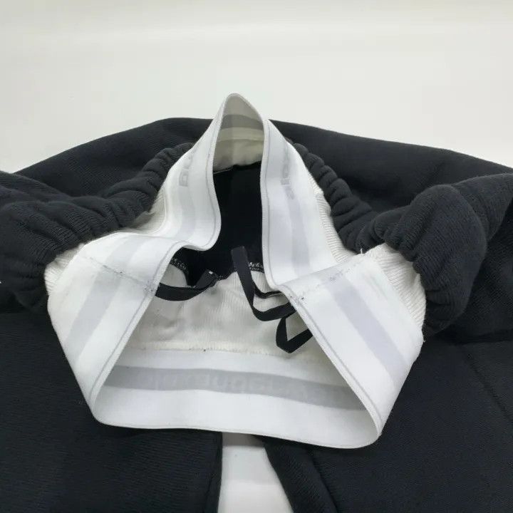 Alexander Wang Alexander Wang Wide Leg Sweatpants with Detachable Logo 0079 Size 22" - 7 Thumbnail