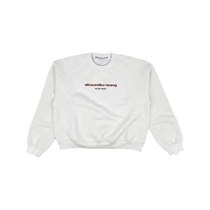 Alexander Wang Alexander Wang SS22 Logo Crewneck Sweatshirt for Women 0079 Size M / US 6-8 / IT 42-44 - 2 Thumbnail