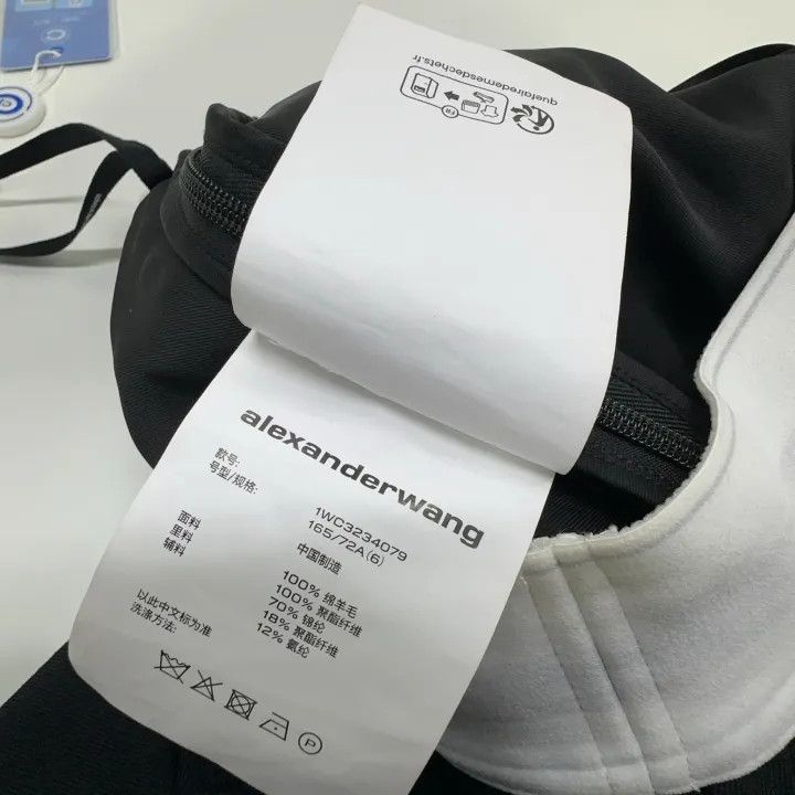 Alexander Wang Alexander Wang High Waist Casual Trousers for Women 0079 Size 23" - 4 Thumbnail